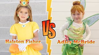 Halston Fisher (The Fishfam) VS Adley McBride Transformation 👑 New Stars From Baby To 2023