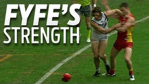 Fyfe shows his strength
