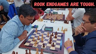 Rook endgames in Time trouble are HARD | Pentala Harikrishna vs Wesley So | World Rapid Teams