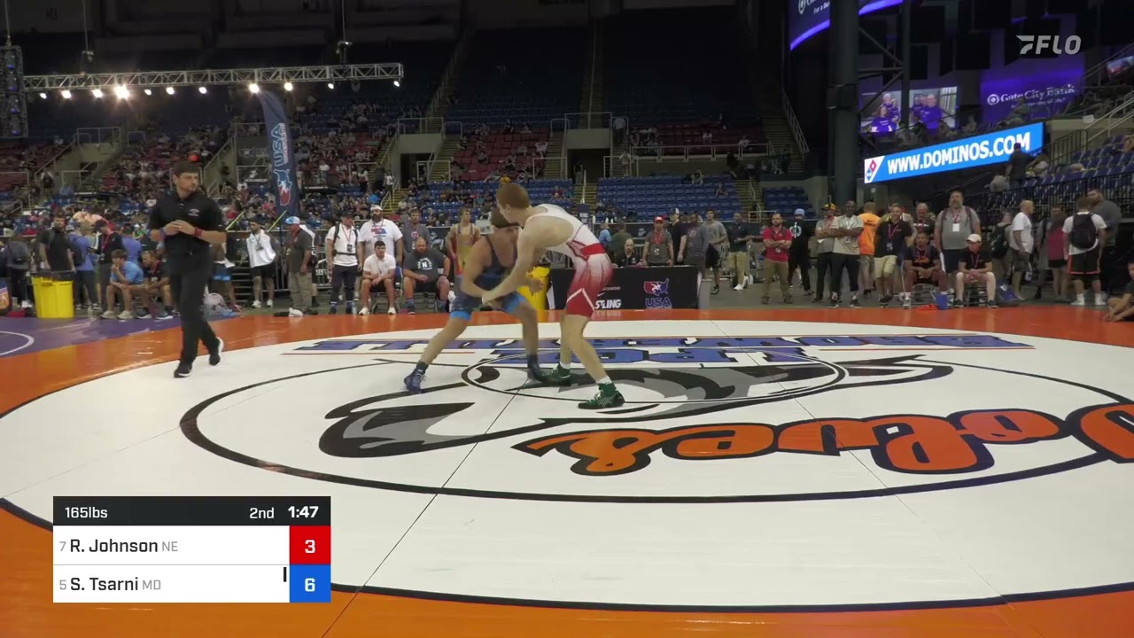 2024 16U USMC GR National Champions: Riley Johnson vs Salah Tsarni: 165 Lbs 5th Place Bout