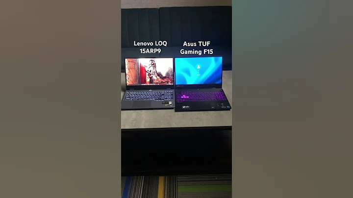 So sánh thời gian khởi động Lenovo LOQ 15ARP9 và Asus TUF Gaming F15 #laptopgaming