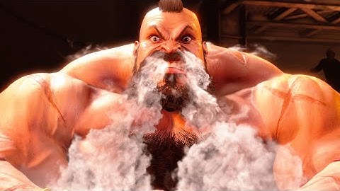 The famous 3 command grabs in a row - Zangief clip