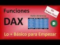 Tutorial Básico Funciones DAX - Tablas Dinámicas - Para Principiantes