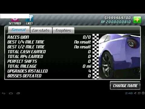 Drag Racing v1.6.27 Unlimited money and Rp + all cars Unlocked No Root