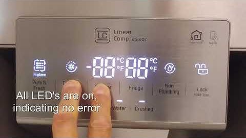 [LG Refrigerator] - How to activate the Side-by-Side Display All-on mode