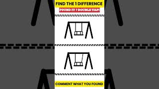 🧠 Test your brain: find the single difference.