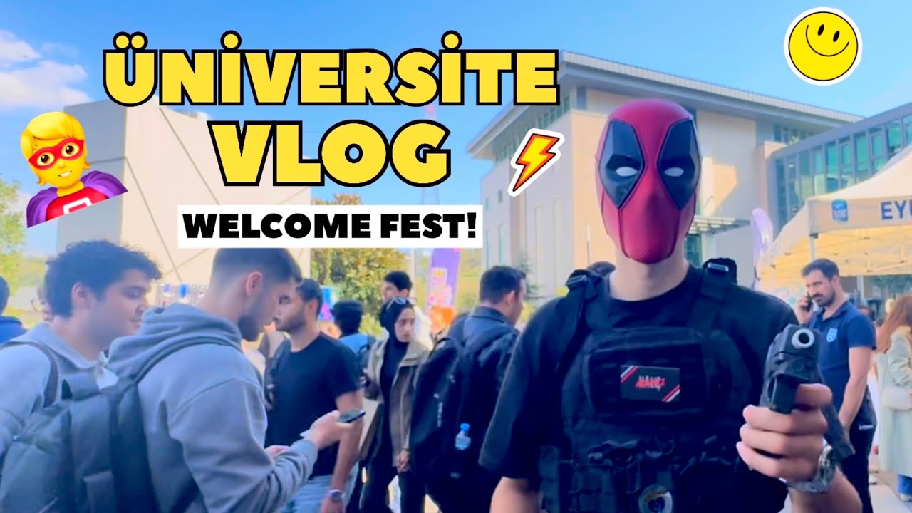 HALİÇ ÜNİVERSİTESİ VLOG💪🏻💥🦸