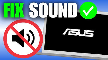 Asus Laptop Sound Problem (FIX No Audio/Low Volume)
