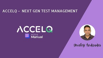 FREE Next-gen Test Management using ACCELQ Manual