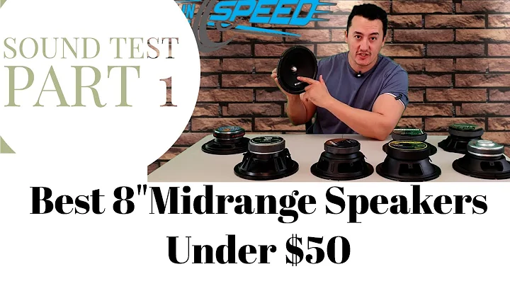 Best 8" Midrange speakers under $50 PRV McLaren Ti...