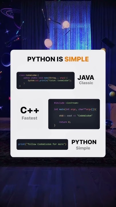 Comparing Python, Java, and C++: Simplicity and Complexity in ...