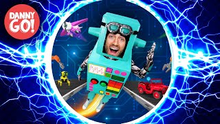 “Robot Energy!” Toy Factory Adventure 🤖 ⚡️HYPERSPEED REMIX⚡️/// Danny Go! Songs for Kids