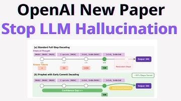 OpenAI NEW PAPER - How To Stop LLM Hallucinations