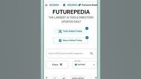 Futurepedia  The Ultimate AI Tools Database for Business | Find the Best AI Software Now!