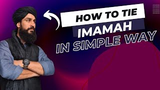 How to tie Beautiful Imamah | عمامہ باندھنے کا صحیح طریقہ | अमामह बांधने का सही तरीका | Turban by Shaan world 538 views 1 year ago 2 minutes, 8 seconds