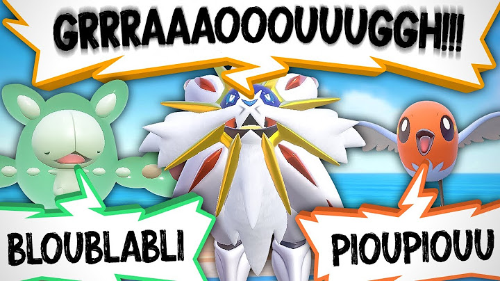 On CHOISIT nos STARTERS à L'AVEUGLE en IMITANT LEURS CRIS (et c'est RANDOM)