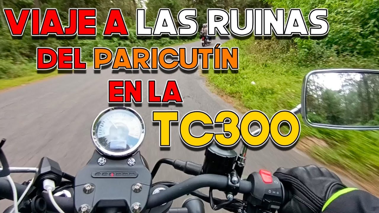 Viaje a las ruinas del Paricutín en la #tc300 🛣️🌋| #amigos #PoisonRoad #Michoacán