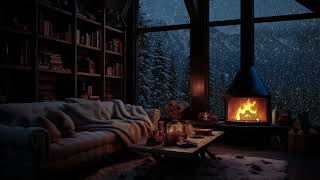 Blizzard Night in Winter Wonderland: Immerse yourself in the attic with blizzard sounds