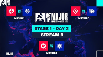 BLAST.tv Austin Major 2025, Stage 1, Day 3 - Stream B