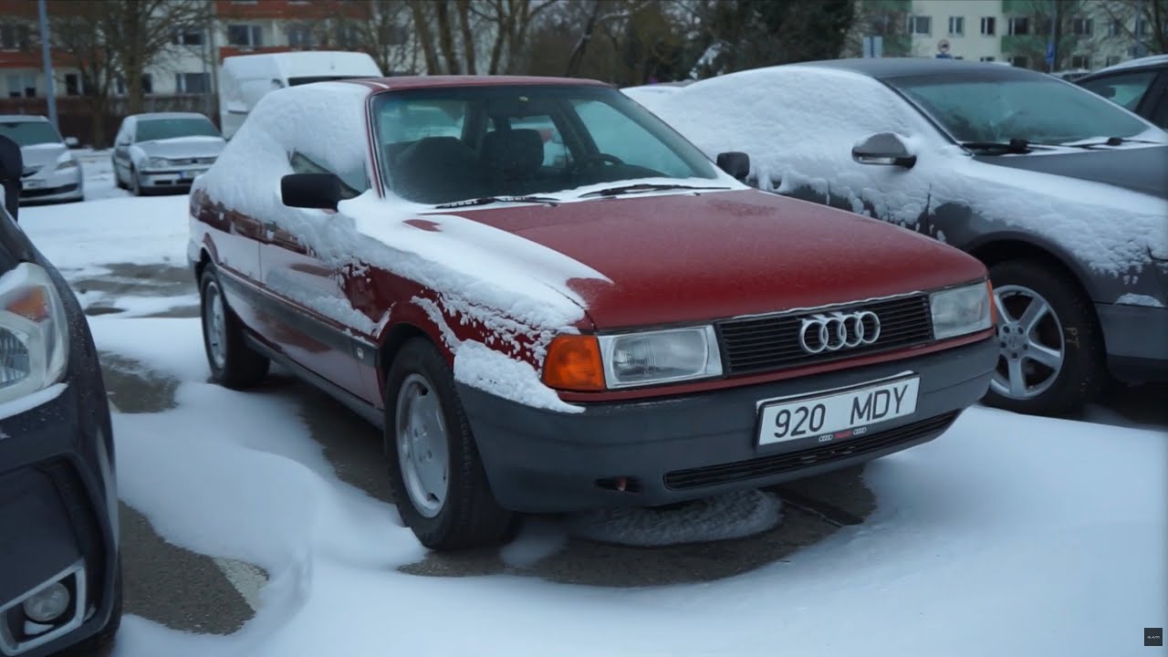 AUDI 80 B3 1.9 DIESEL 50KW 1990 -7°C Cold Start
