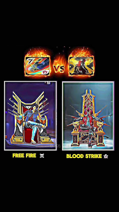 FREE FIRE VS BLOOD STRIKE☠️👻 | DUEL EMOTE | PLAGIAT EMOTE !! #freefire#bloodstrike#shorts