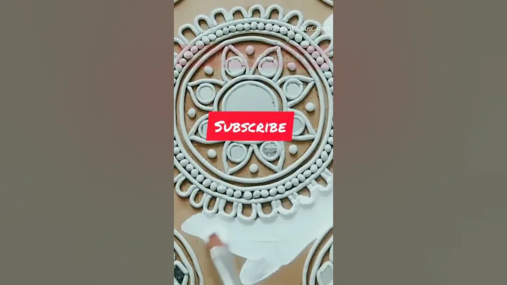 Lippan Art - Final Step | Mud Mirror work #shorts #short