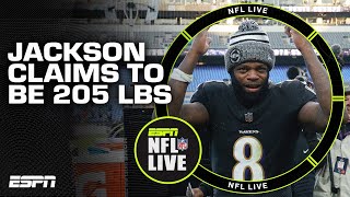 Lamar Jackson is 25 LBS LIGHTER?! 😳 'Scariest thing in the NFL is a FASTER Lamar' - Swagu | NFL Live