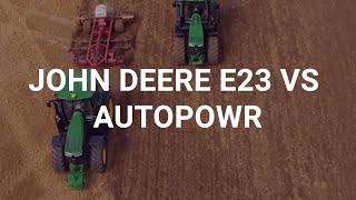 John Deere e23 v Autopowr