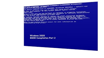(ALL EARRAPE) Windows 2000 BSOD Compilation VM Part 2