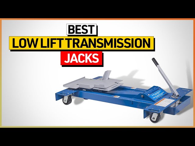 Best Low Lift Transmission Jacks Reviews 2025 - Top 4 Picks