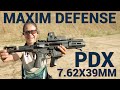 Maxim Defense PDX and MDX in 7.62x39mm!