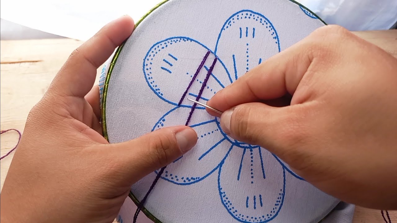 FANTASTICA PUNTADA PARA UNA FLOR