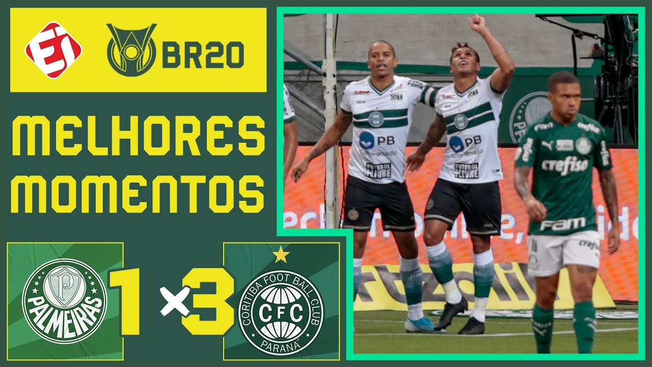 PALMEIRAS 1 X 3 CORITIBA – MELHORES MOMENTOS – BRASILEIRÃO (14/10/2020)