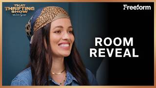 Dany and William's Glam Dining Room | That Thrifting Show with Lara Spencer | Freeform