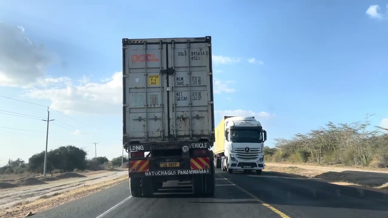 Let Go | Passing Machakos Junction 🚗🌅 Scenic Road Views