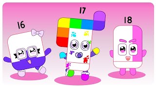 Sprunki Numberblocks Evolution Show! Original to Baby to Adult 16, 17, 18