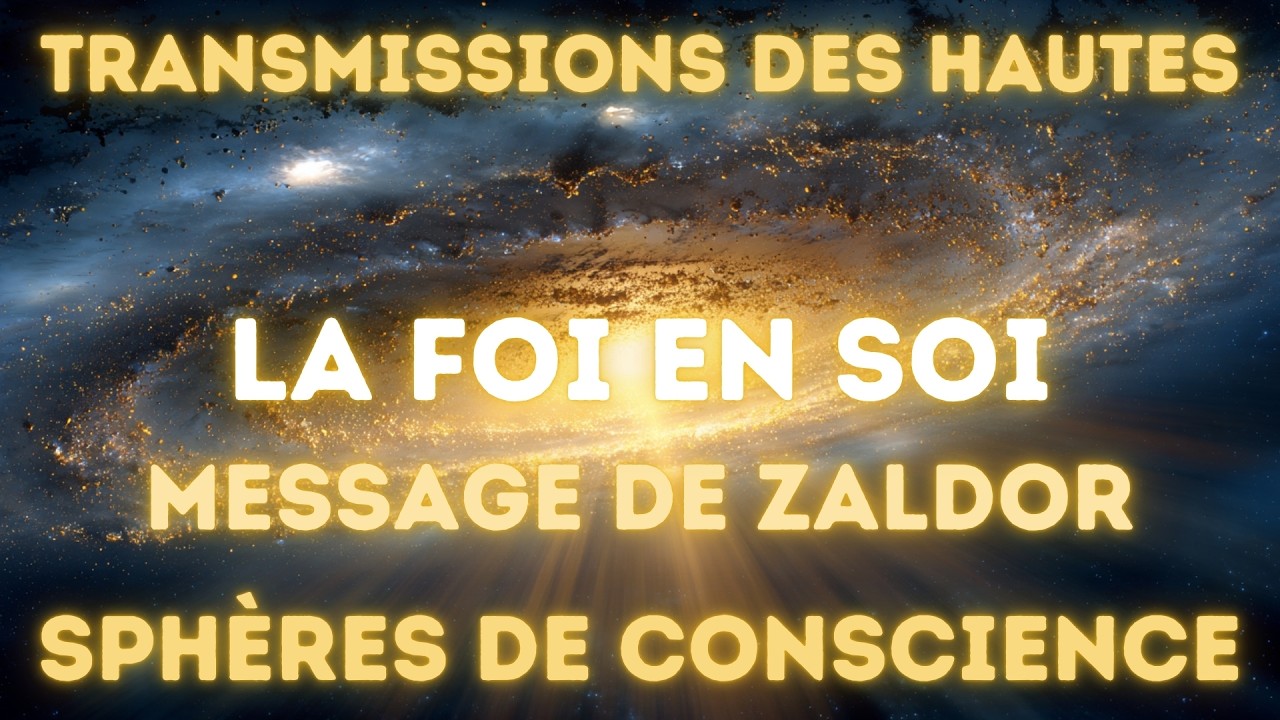 Zaldor : la FOI en Soi, clé de l'ascension I Message canalisé