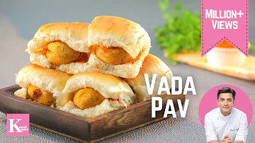 Mumbai Style Vada Pav | Vada Pao in Hindi | मुंबई का प्रसिद्ध बड़ा पाव | Chef Kunal Kapur Recipes