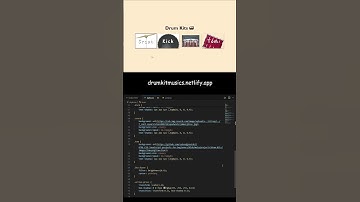 Interactive Drum Kits Using HTML, CSS, JS