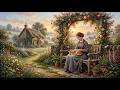A Gentle Morning in a Victorian Village Garden | Relaxing Classical Music 4K