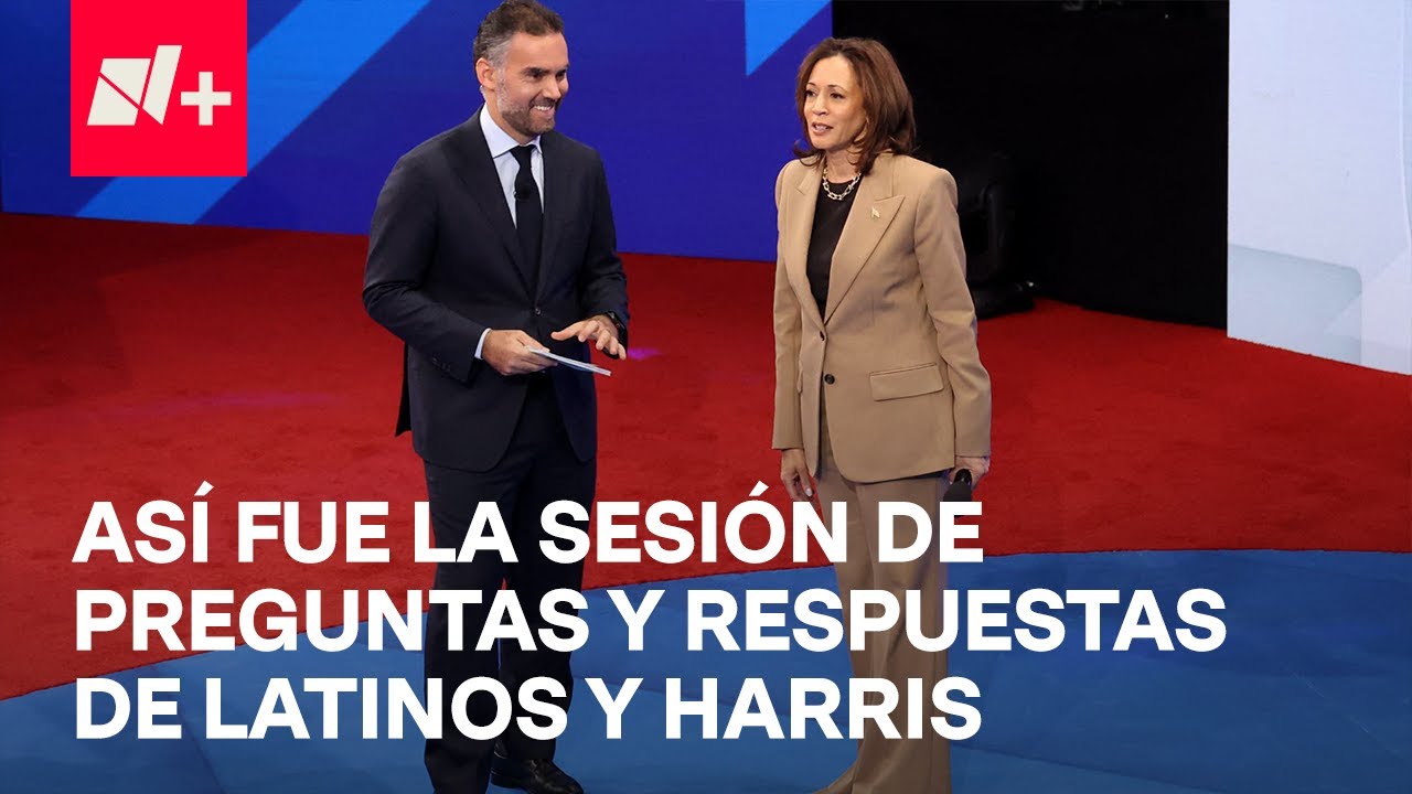 Kamala Harris contestó preguntas a latinos en town hall de ...
