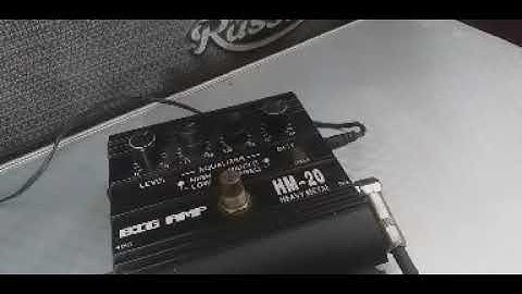 Efek BiG Amp HM.20 - Cek Sound Efek Rivew