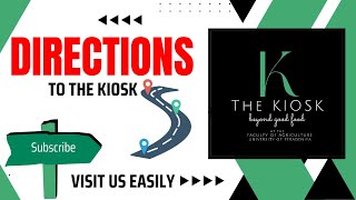 Discover the Best Route to Our Charming Café | The KIOSK