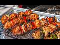 Mastering grilled chicken skewers at home