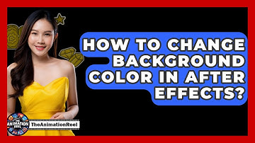 How To Change Background Color In After Effects? - The Animation Reel