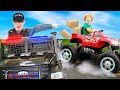 Kids Police Fun: Braxton &amp; Ryder&#39;s Silly &amp; Funny Moments | Children&#39;s Video