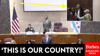 FIERY: Citizen After Citizen Excoriates Chicago Mayor, City Council Over Migrants