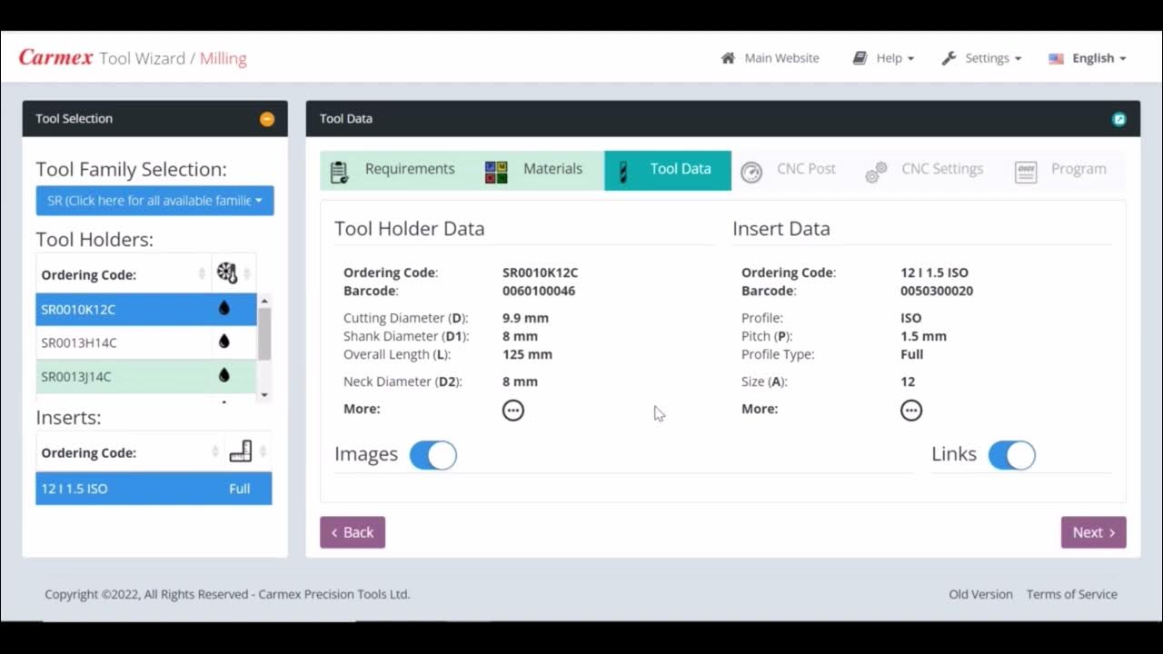 Heidenhain TNC640 Fixed Cycles Thread Milling NC Program Generator Internal Thread