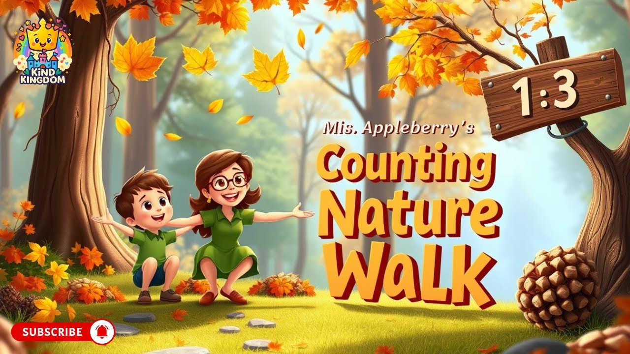 Ms. Appleberry's Counting Nature Walk |‪‪‪‪@kindkingdomrhymes | Nursery ...