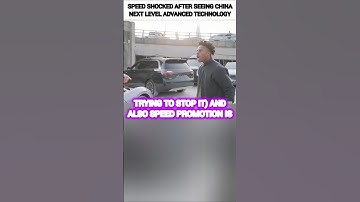 IShowSpeed SHOCKED after seeing China next level advanced technology!😳#ishowspeed #shorts#video #fyp